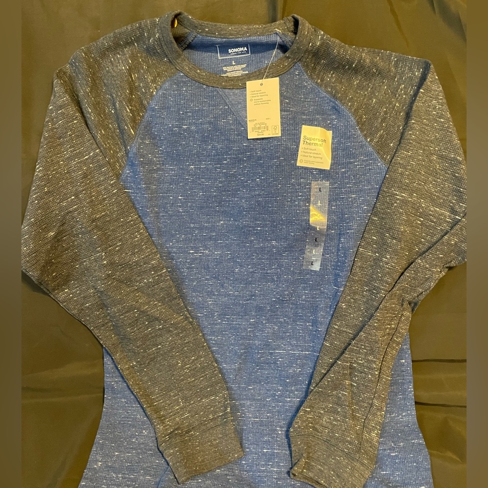Men's Sonoma Goods For Life® Supersoft Thermal Crewneck Top